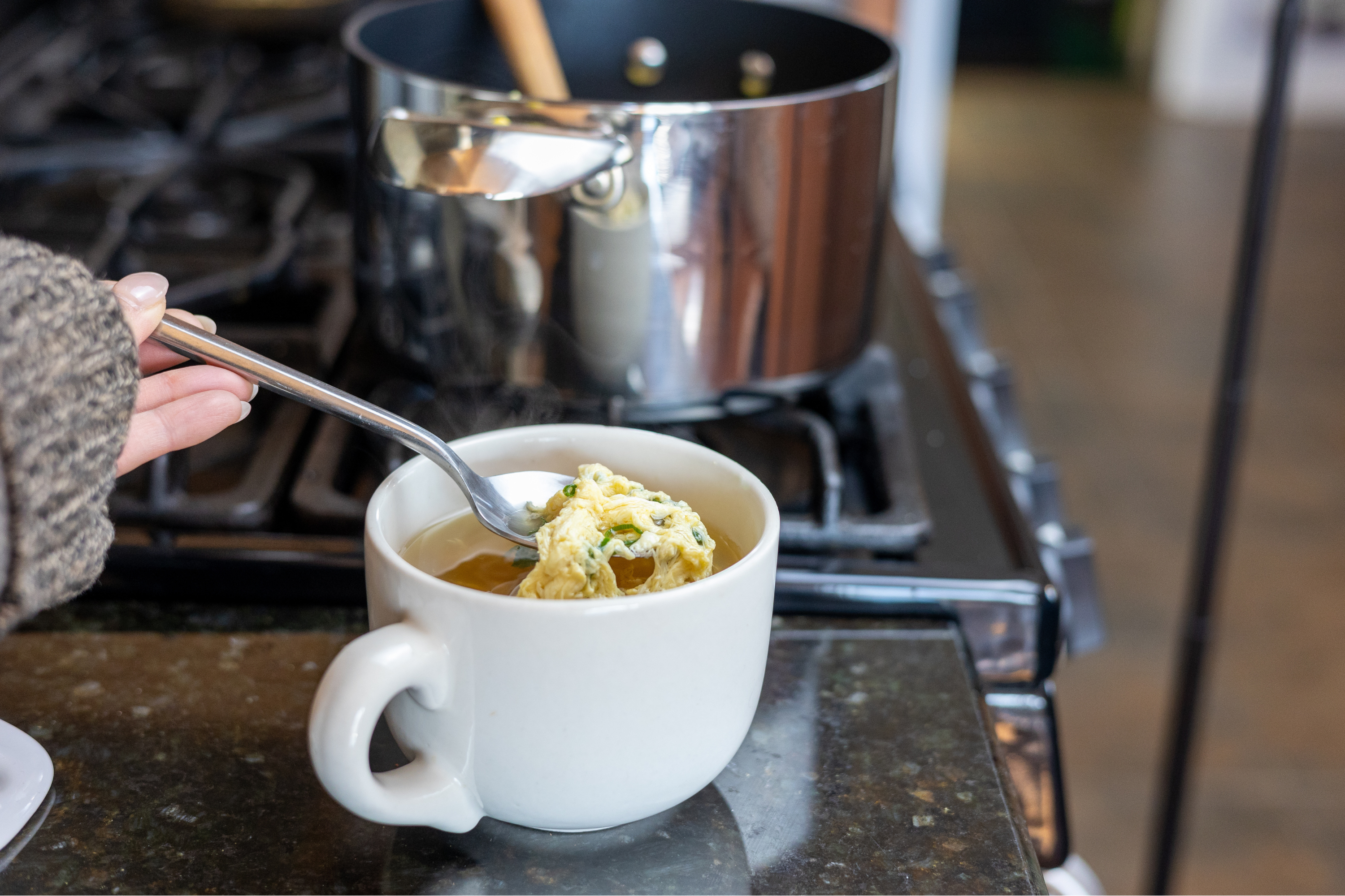 10-Minute Egg Drop Soup Recipe