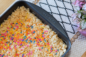 Sweet Simplicity: Classic Rice Crispy Treats in Your Classic Roaster 