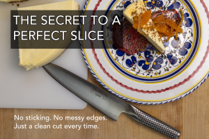 The Secret to the Perfect Cheesecake Slice 