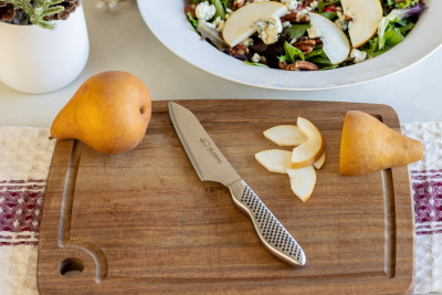 Easy Holiday Salad Recipe with Pomegranate, Pear & Blue Cheese