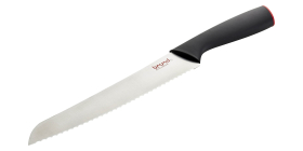 BRUND BY SCANPAN Easy Cut 8.25'' Bread Knife with Cover