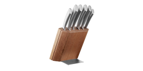 SCANPAN CLASSIC STAINLESS STEEL 7-Piece Knife Block Set