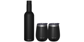 TO GO Wine Gift Set - Black