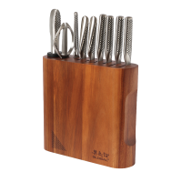 Kanpeki 10-Piece Block Set-Acacia