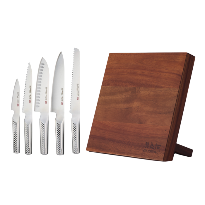 Bitoku 6-Piece Ukon Essentials Set - Acacia | Global Cutlery USA
