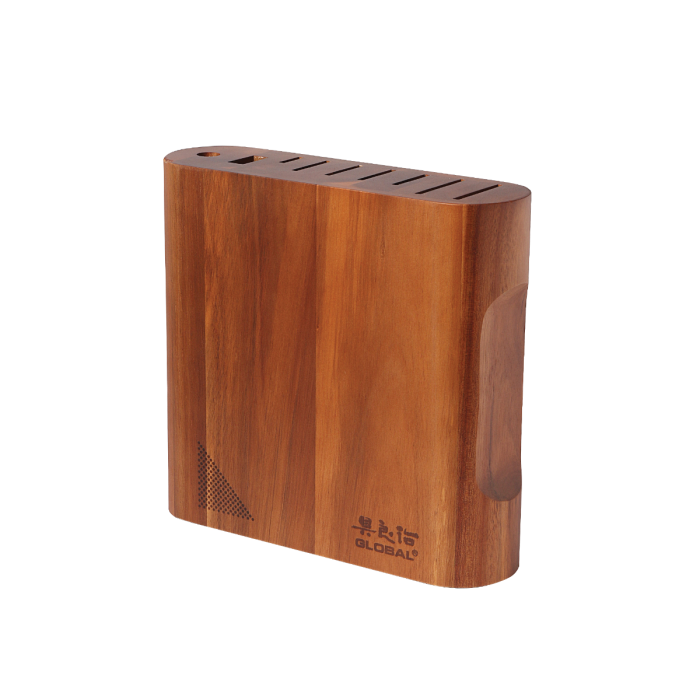 Kanpeki 10-Piece Block Set-Acacia | Global Cutlery USA