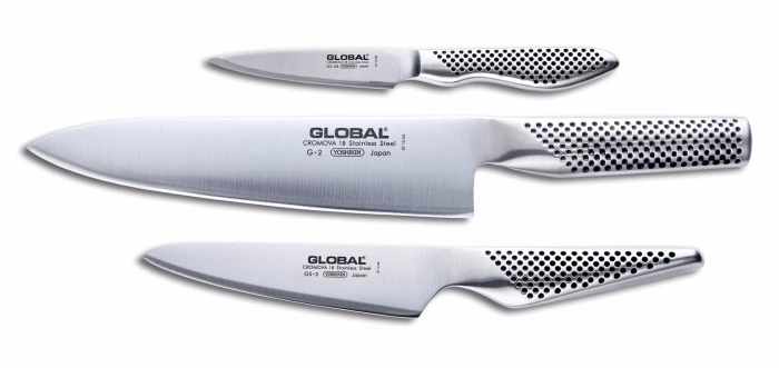 Classic 3 Piece Knife Set - G-2338 | Global Cutlery USA