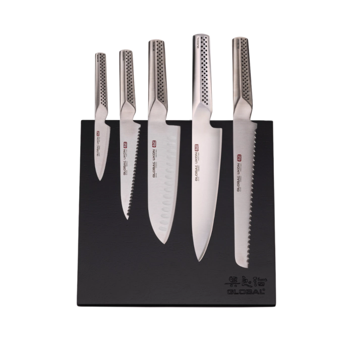 Bitoku 6-Piece Ukon Essentials Set - Black | Global Cutlery USA