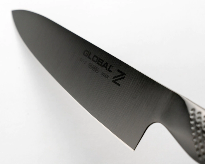 Black Stainless Steel Global Chef's Knife | Classic Japanese