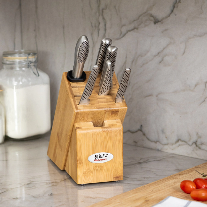 7-Piece Takashi Knife Block Set - G-79587AU | Global Cutlery USA