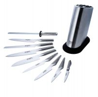 Global UKON 6 Piece Knife Block Set — KitchenKapers