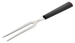 BRUND Easy Cut 7.5'' Carving Fork with Cover