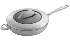 Scanpan Classic 4.25 Qt. Saute Pan with Lid- small dent - FREE SHIPPING