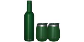 TO GO Wine Gift Set - Forest Green
