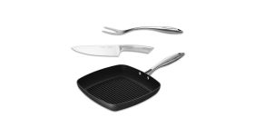  S·KITCHN Nonstick Grill Pan, Induction Stove Top Grill