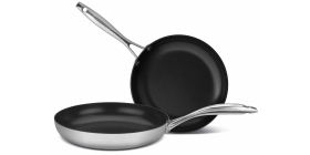HAPTIQ 2-Piece Fry Pan Set - 8" & 10.25"