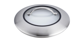 CTX 6.25'' Steel/Glass Lid