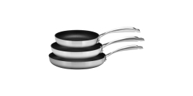 CS+ 3-Piece Fry Pan Set - 8", 9.5" & 12.5"