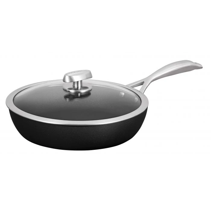Scanpan Classic 4.25 Qt. Saute Pan with Lid- small dent - FREE SHIPPING