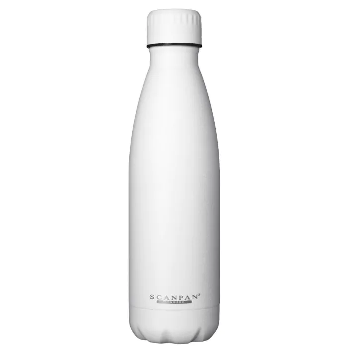 Black Stainless Steel Insulated Water Bottle, 500 Ml