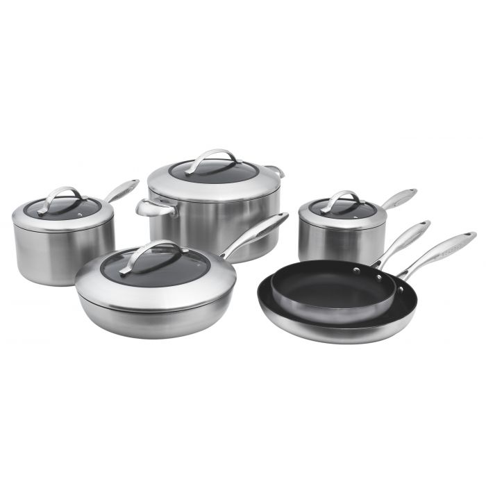 Denmark 10-Piece Aluminum Cookware Set 
