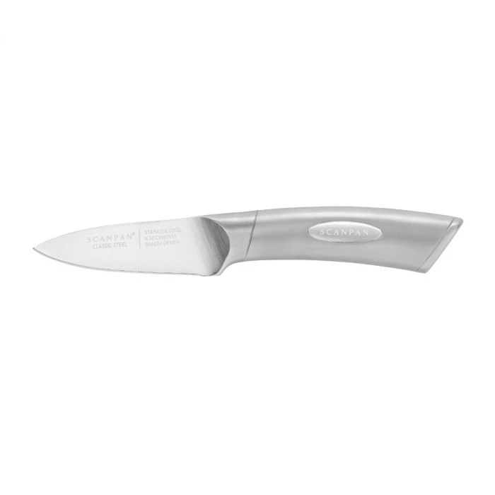Buy a High-Quality German Stainless Steel Paring Knife Today  Order the  CLASSIC Stainless Steel 3.5 Paring Knife at SCANPAN USA