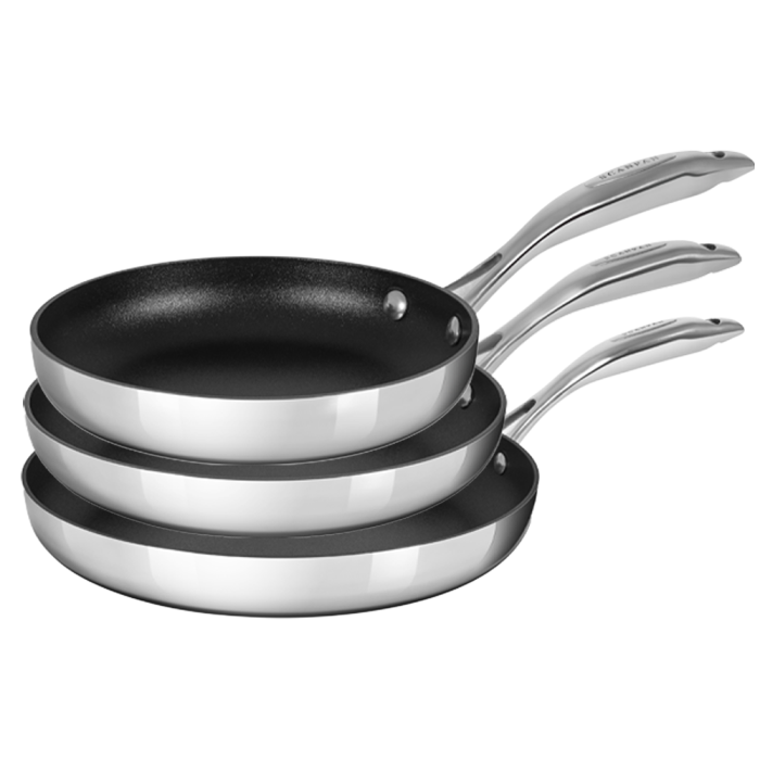 Scanpan HaptIQ 8 & 10.25 Stainless Steel Nonstick Fry Pan Set