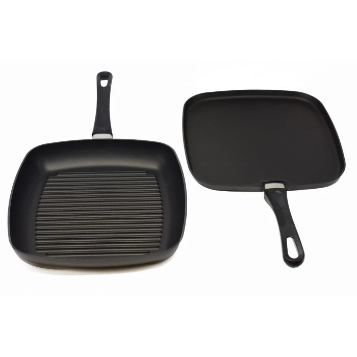 S·KITCHN Nonstick Grill Pan, Induction Stove Top Grill Plate, Grill Top for  Stov