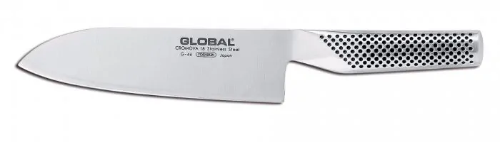 Williams Sonoma Global Classic Santoku Knife with Sharpener, 7