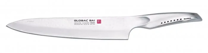 Buy 9.75" SAI Japanese Chef's Knife | 9.75" SAI Asian Chef's Cutting at Global Cutlery | Global Cutlery USA