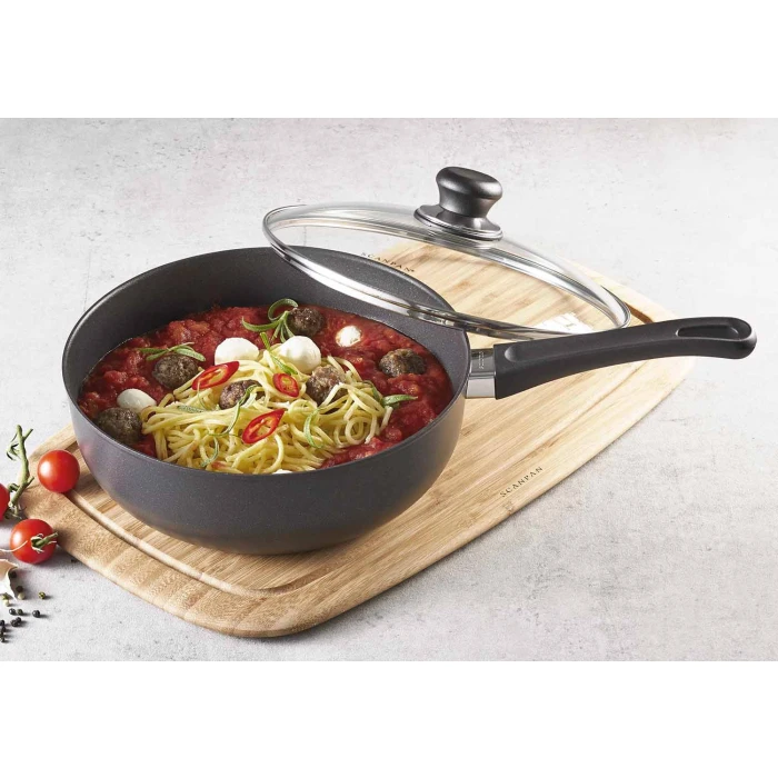 The Taste Of A Man 32cm×41cm Order a Nonstick Deep Sauté Pan That Delivers More Surface
