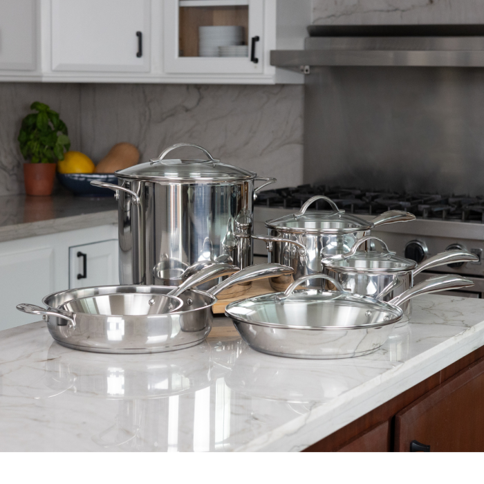 SCANPAN STS 10-Piece Cookware Set